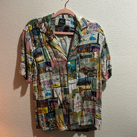 Disney 100 button up - Picture 1 of 6